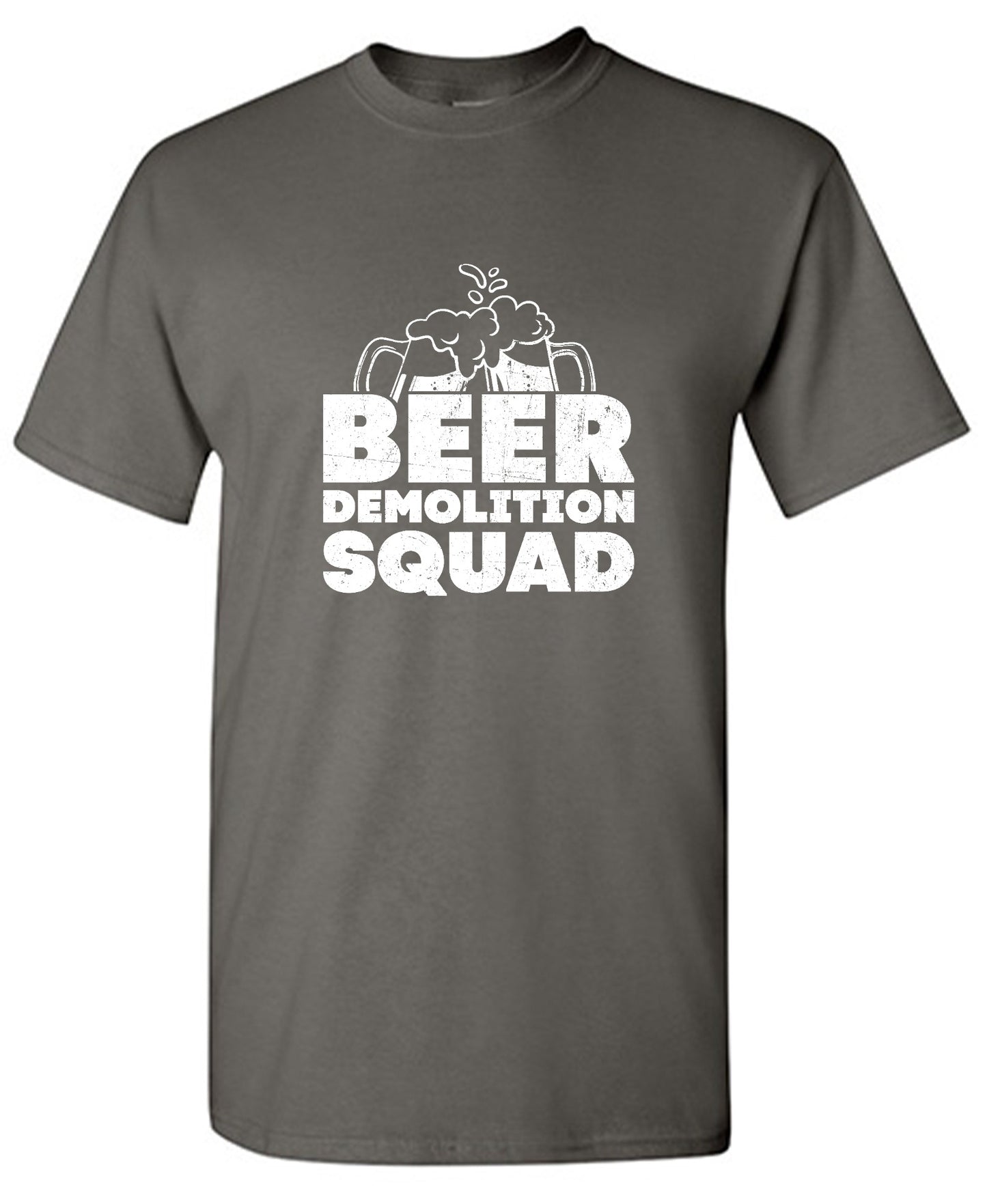 Funny T-Shirts design "Beer Demolition Squad"