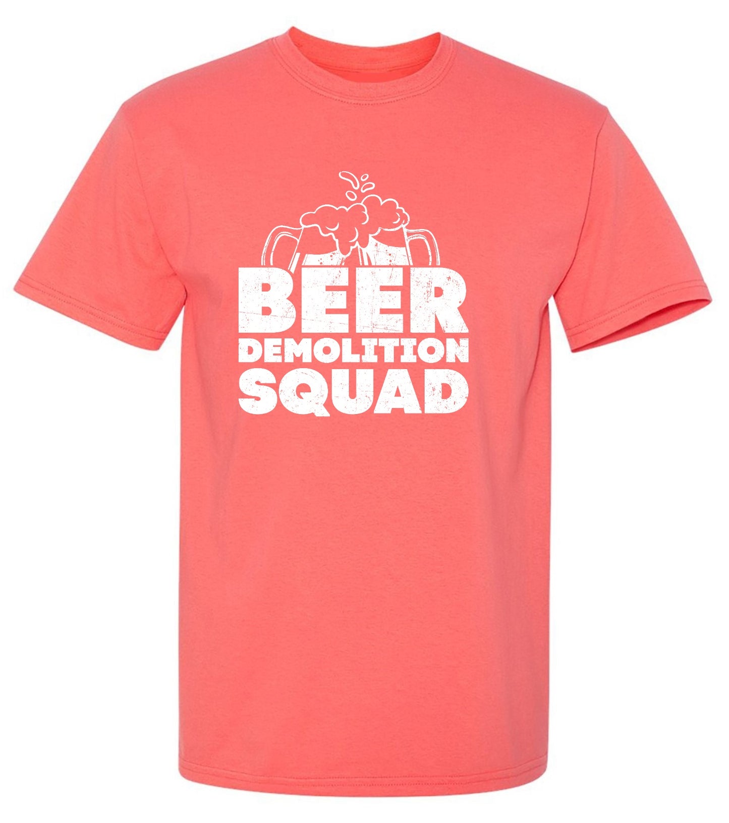 Funny T-Shirts design "Beer Demolition Squad"
