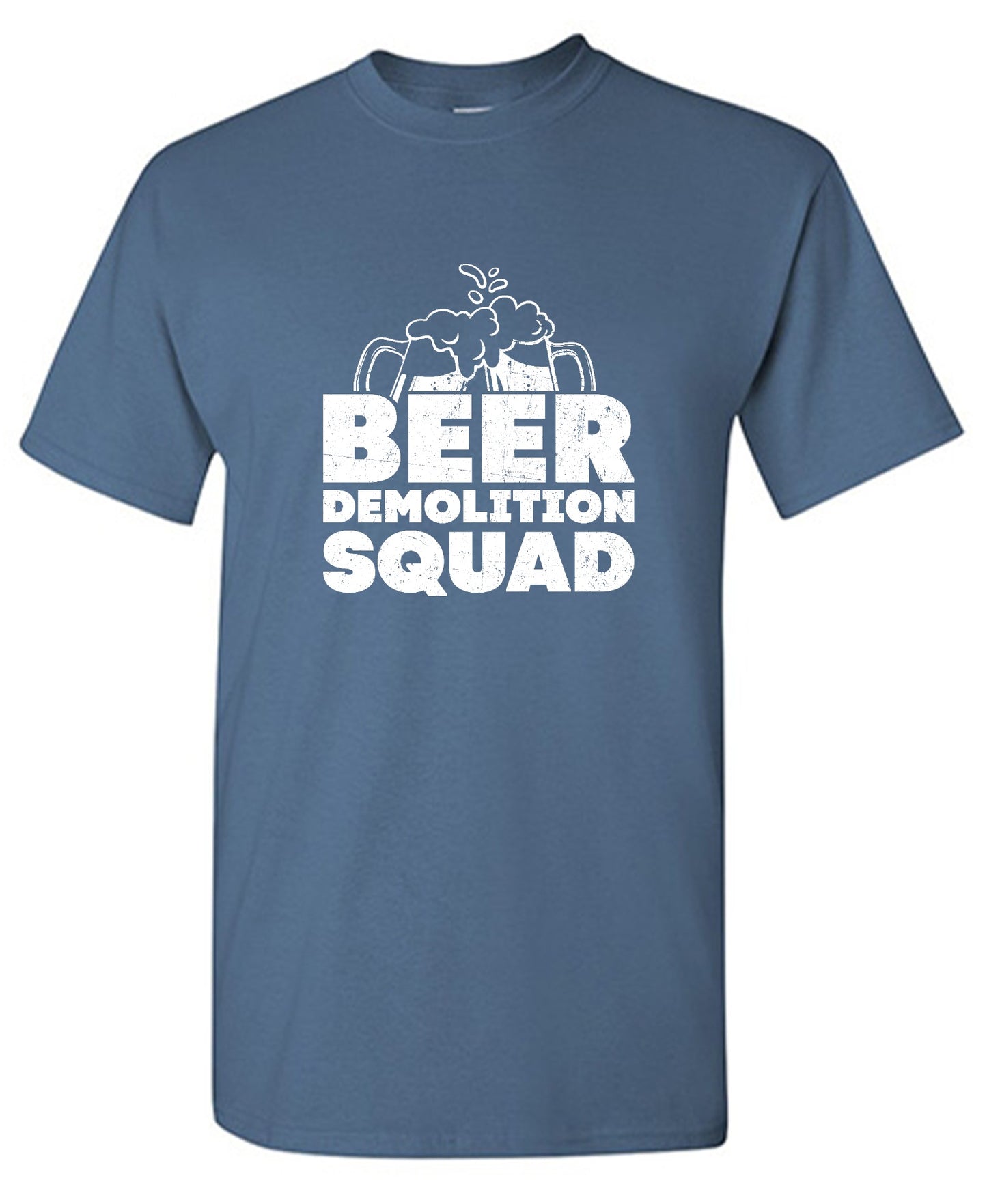 Funny T-Shirts design "Beer Demolition Squad"
