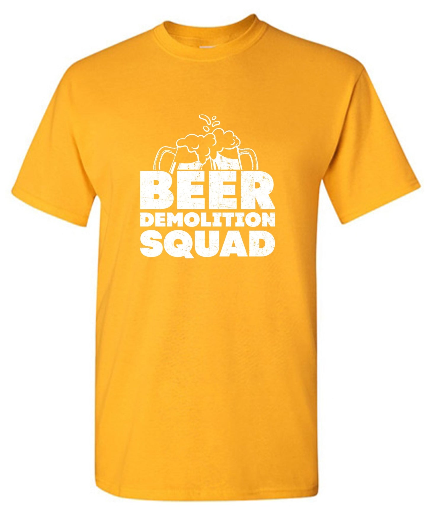 Funny T-Shirts design "Beer Demolition Squad"