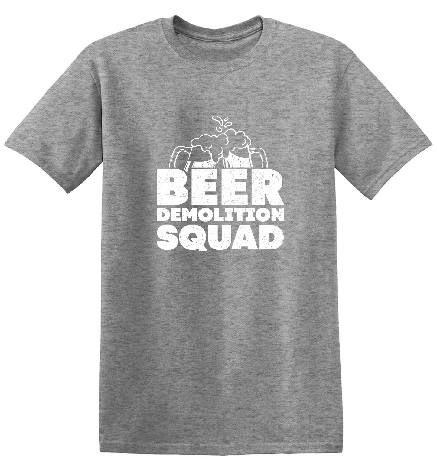 Funny T-Shirts design "Beer Demolition Squad"
