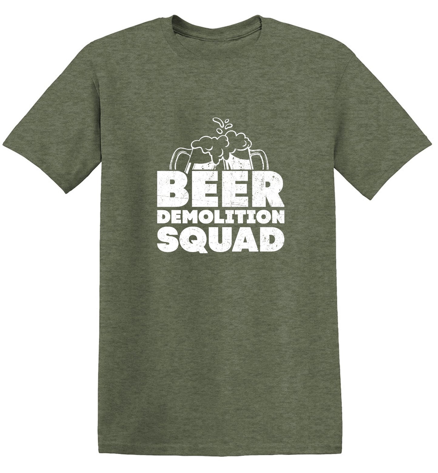 Funny T-Shirts design "Beer Demolition Squad"