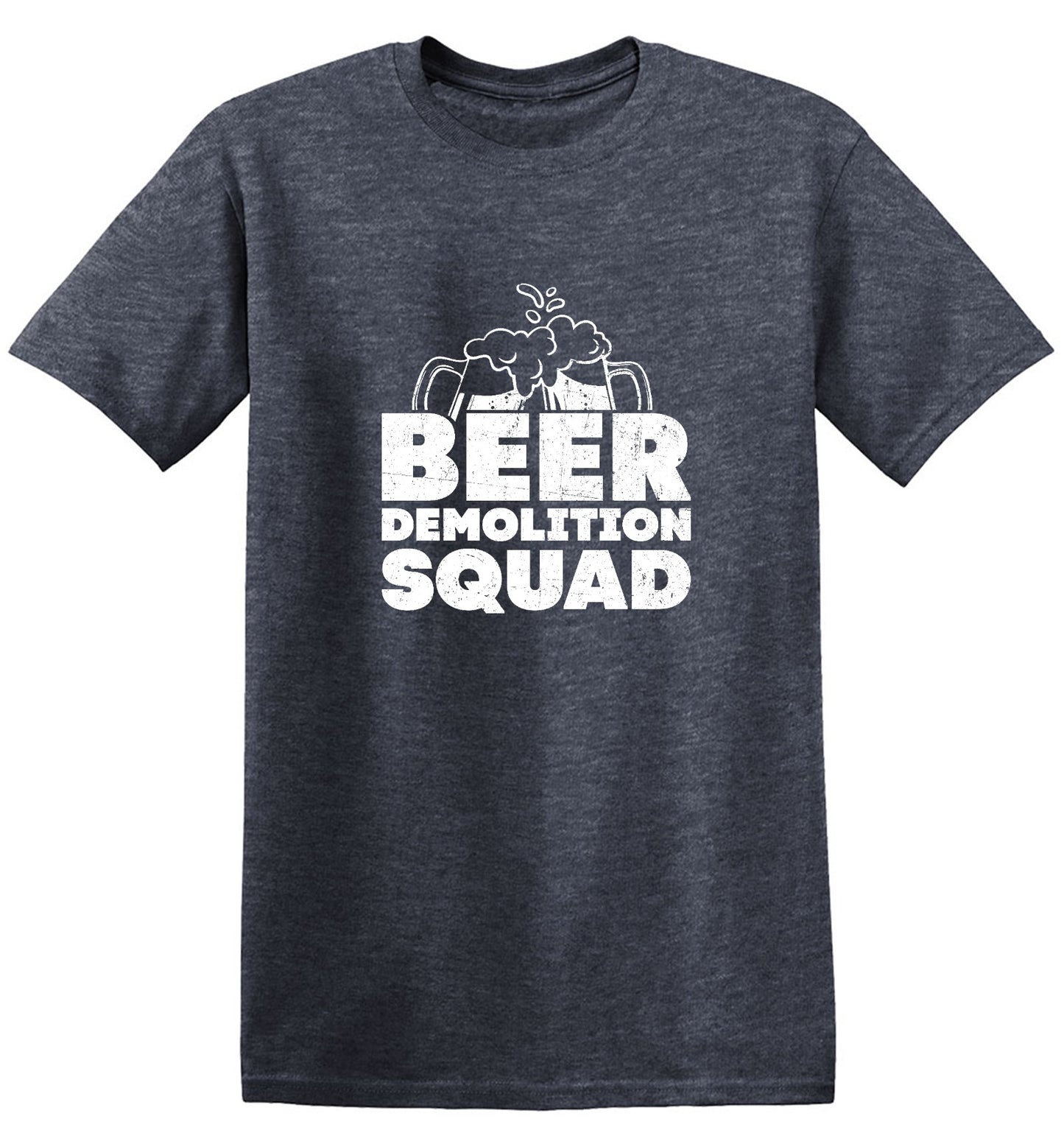 Funny T-Shirts design "Beer Demolition Squad"