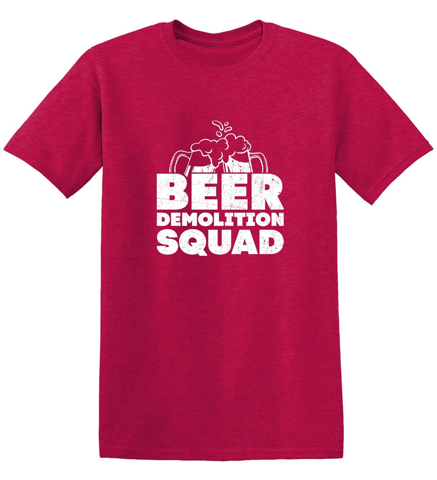 Funny T-Shirts design "Beer Demolition Squad"