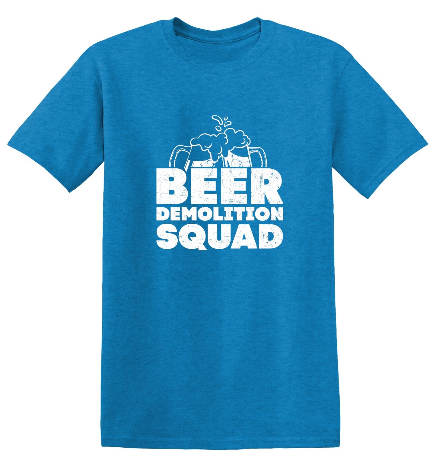Funny T-Shirts design "Beer Demolition Squad"
