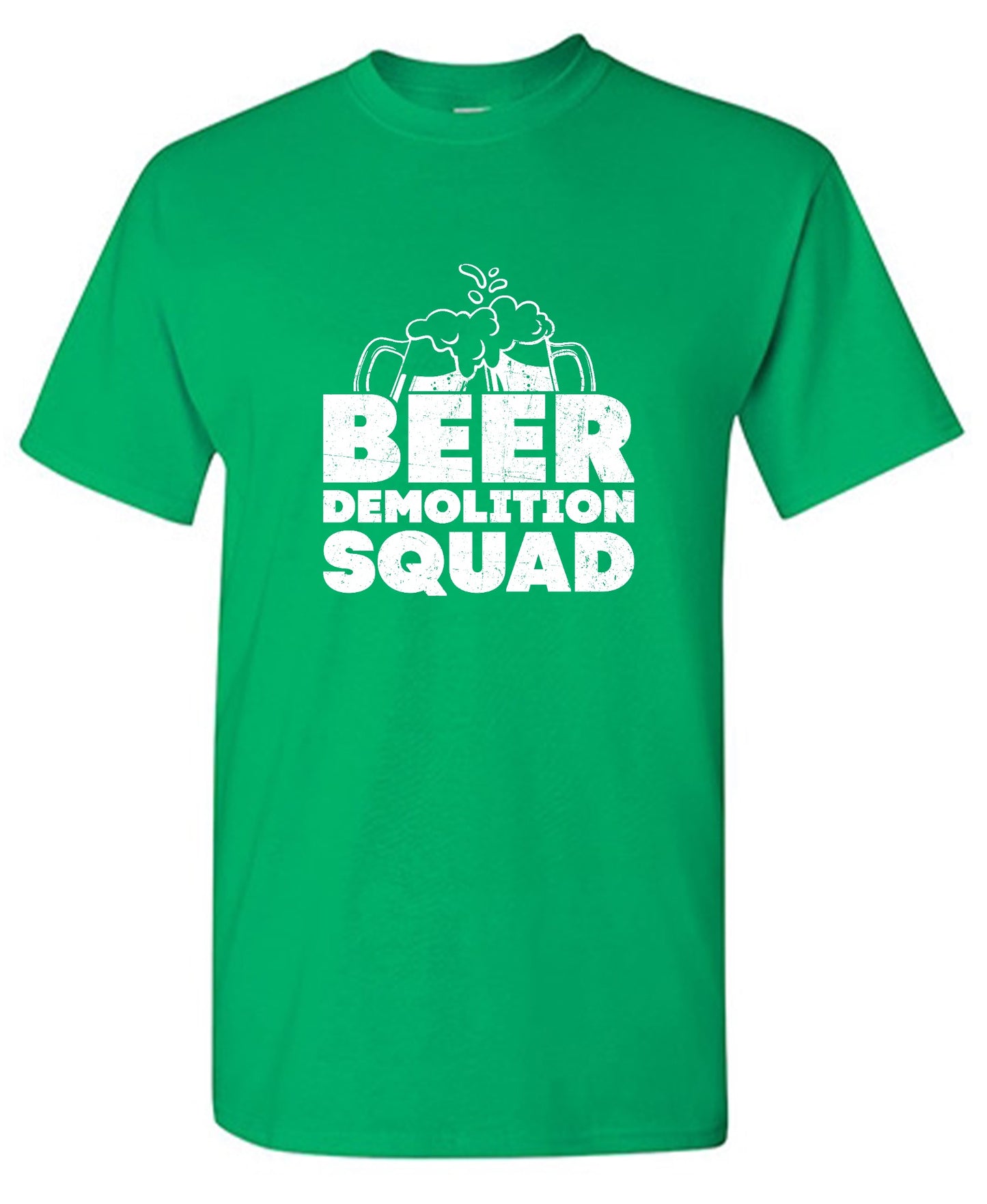 Funny T-Shirts design "Beer Demolition Squad"
