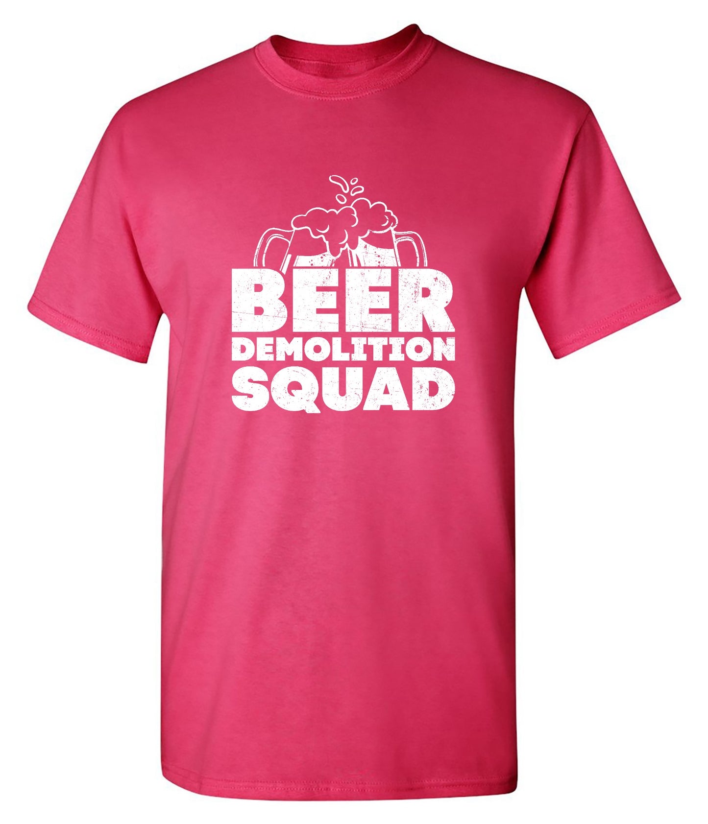 Funny T-Shirts design "Beer Demolition Squad"