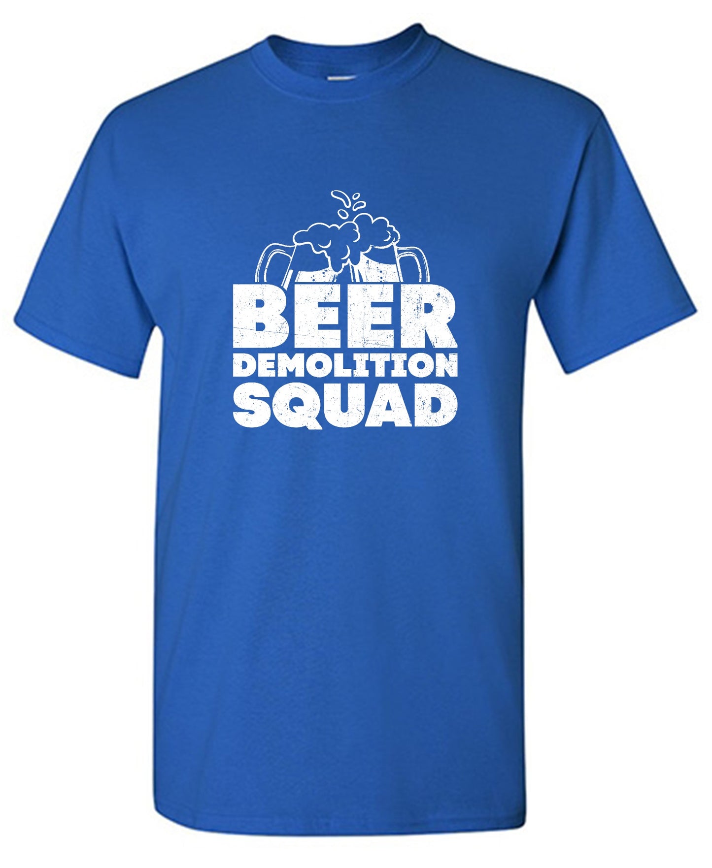 Funny T-Shirts design "Beer Demolition Squad"