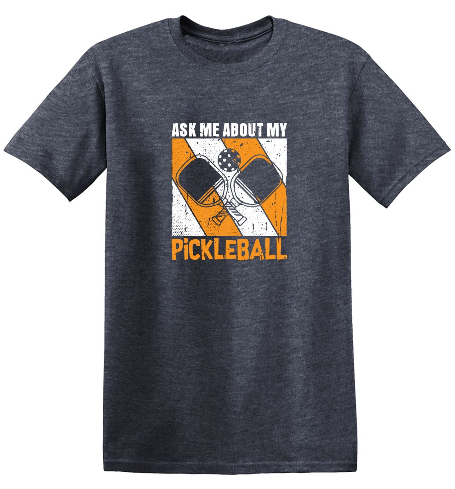 Funny T-Shirts design "Ask Me About My Pickleball T-Shirt"