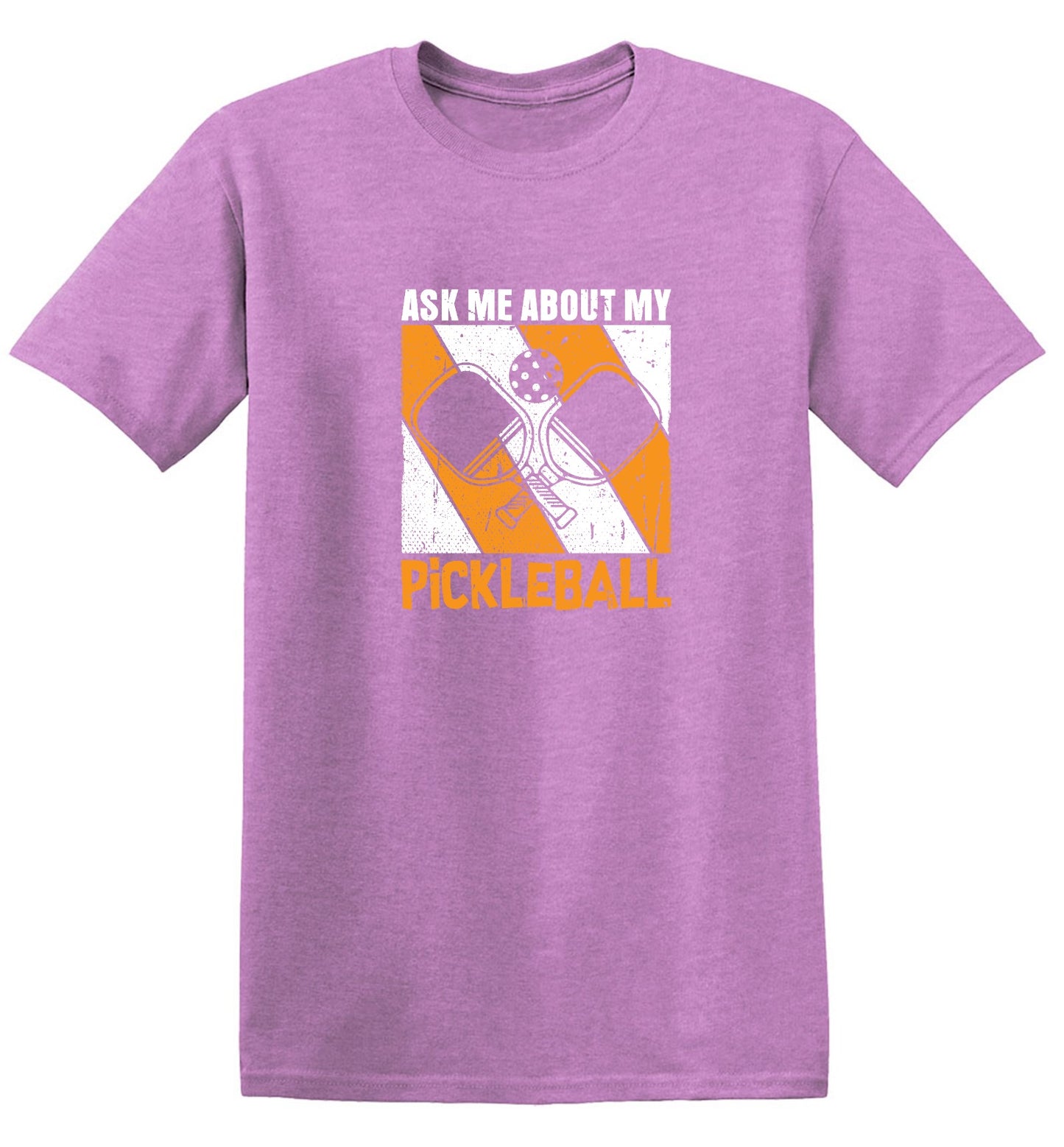 Funny T-Shirts design "Ask Me About My Pickleball T-Shirt"