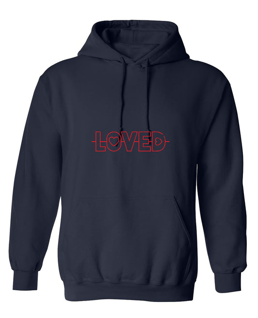 Funny T-Shirts design "Loved - Valentines Day Shirt - Hoodie"