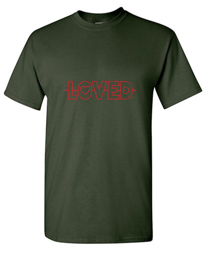 Funny T-Shirts design "Loved Valentine Day Tee"