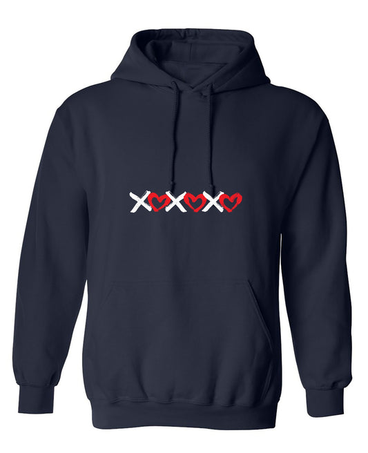 Funny T-Shirts design "XOXOXO Hearts - Valentines Day T-Shirt - Hoodie"