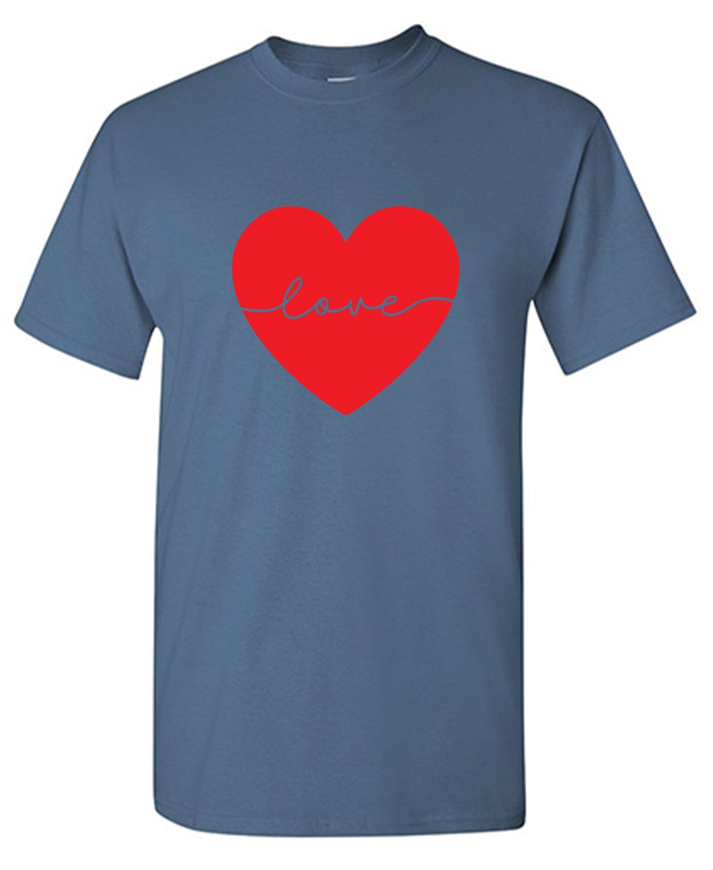 Funny T-Shirts design "Heart Love - Valentines Day T Shirt"