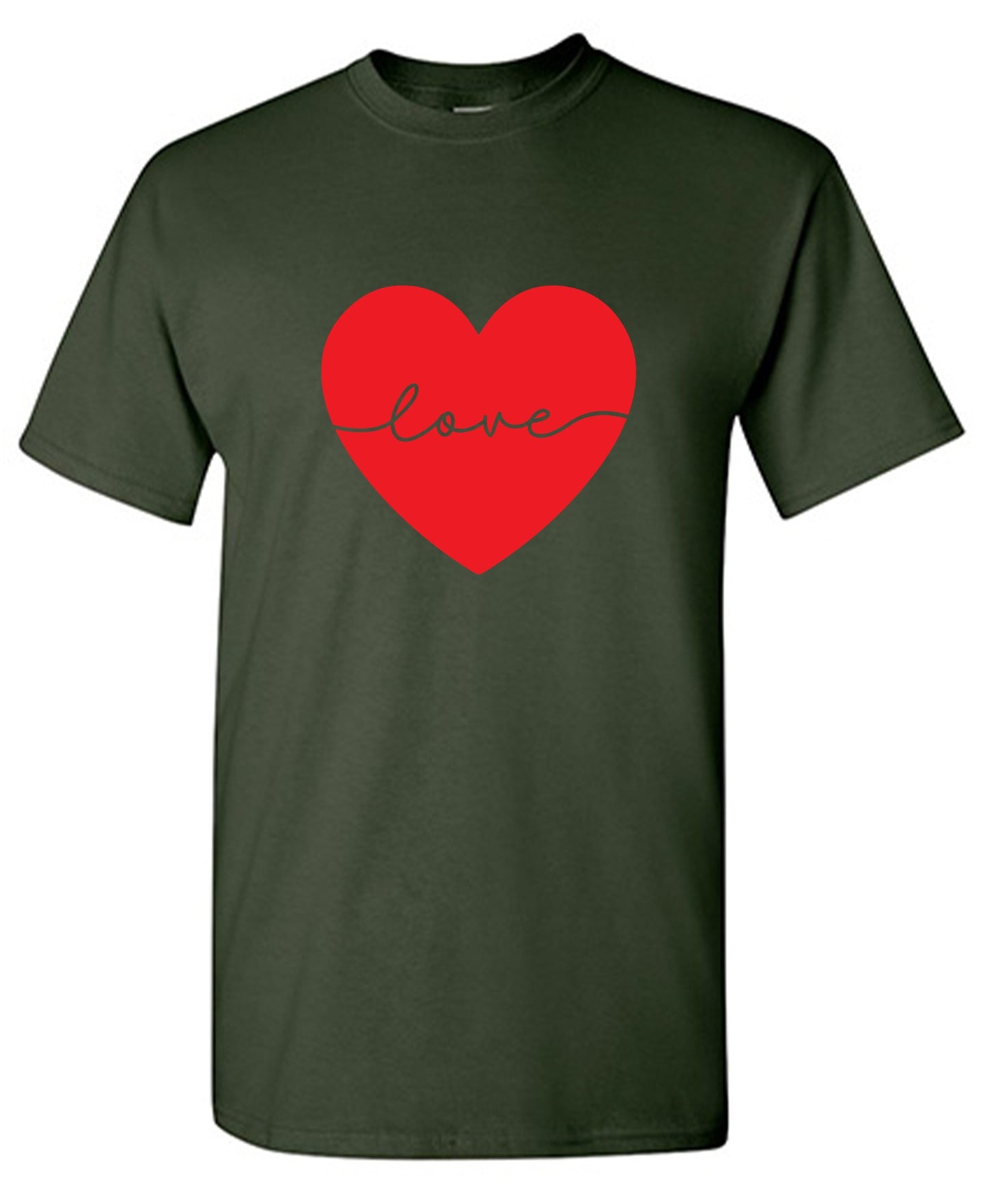 Funny T-Shirts design "Heart Love - Valentines Day T Shirt"