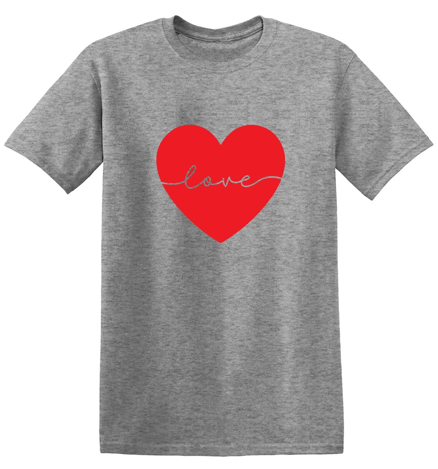 Funny T-Shirts design "Heart Love - Valentines Day T Shirt"