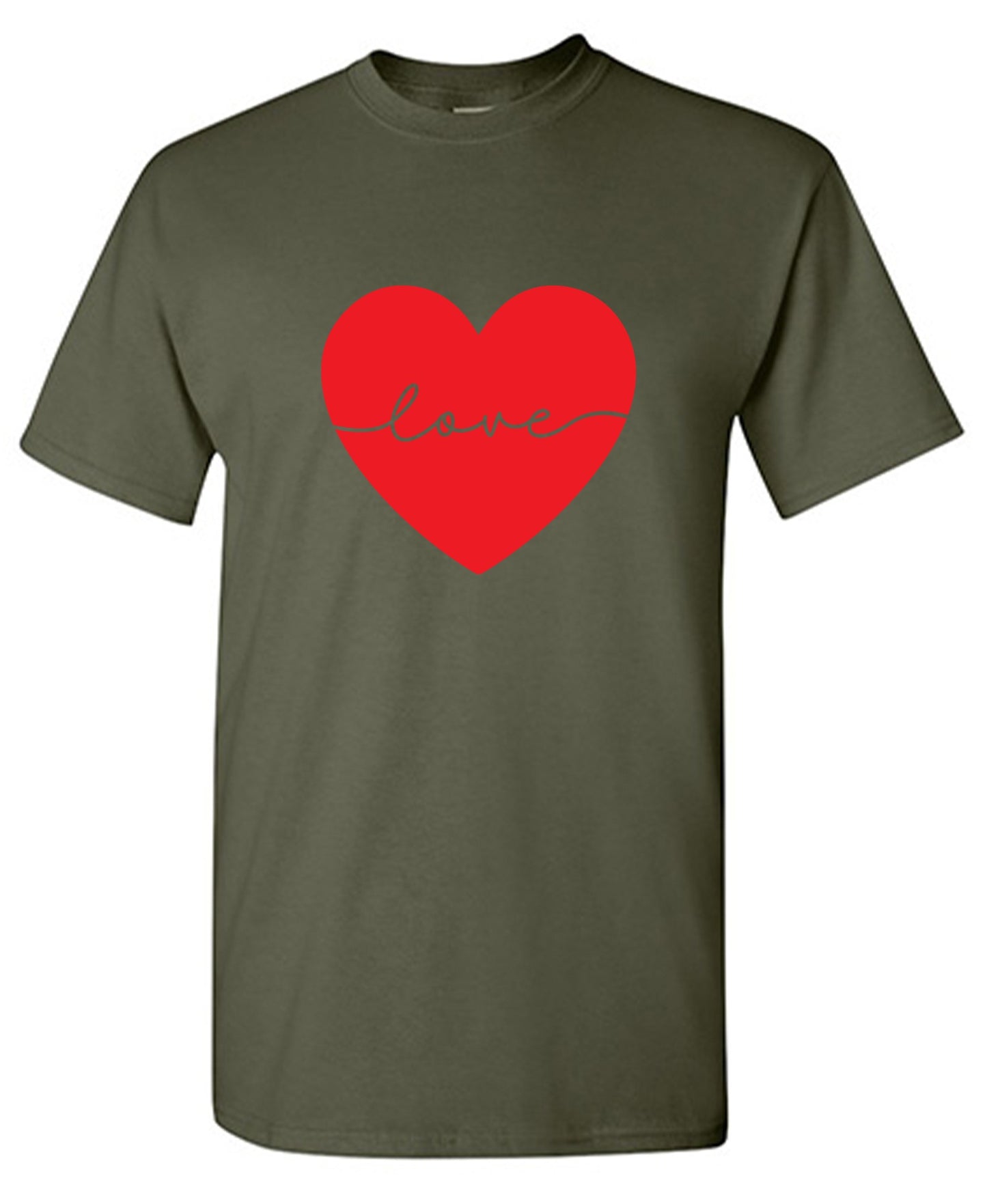 Funny T-Shirts design "Heart Love - Valentines Day T Shirt"