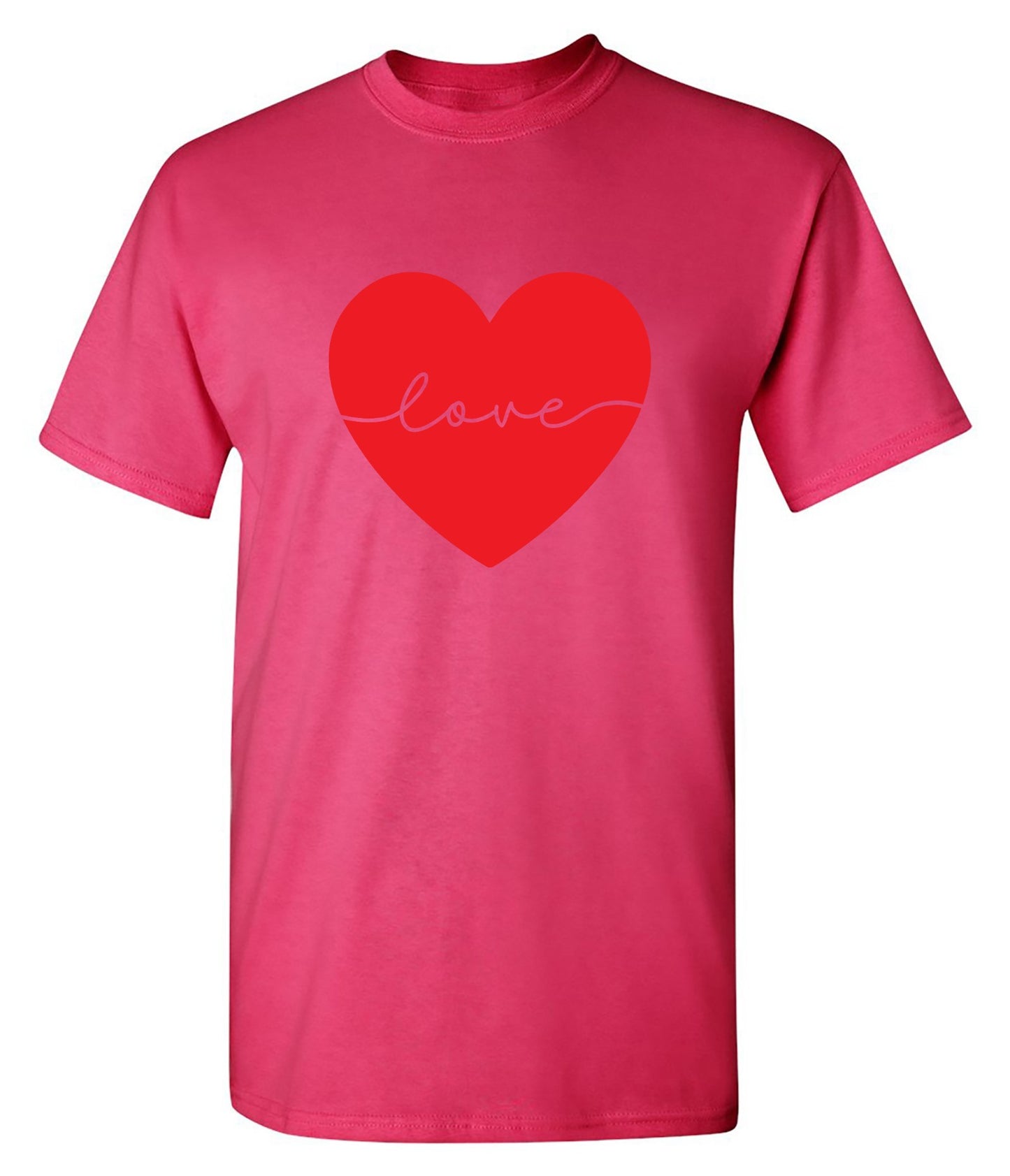 Funny T-Shirts design "Heart Love - Valentines Day T Shirt"