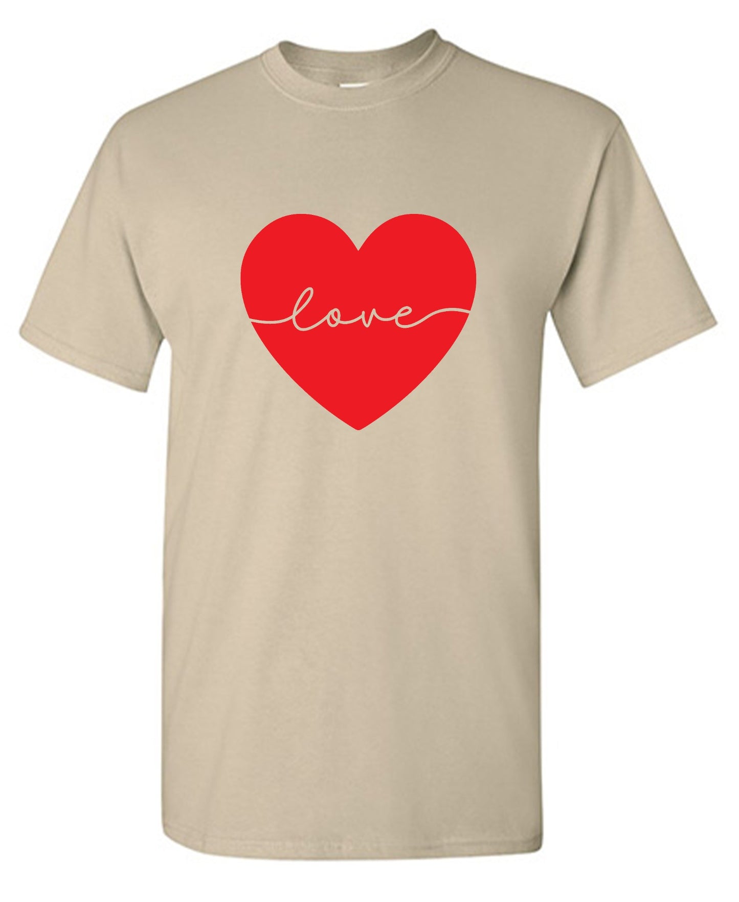 Funny T-Shirts design "Heart Love - Valentines Day T Shirt"