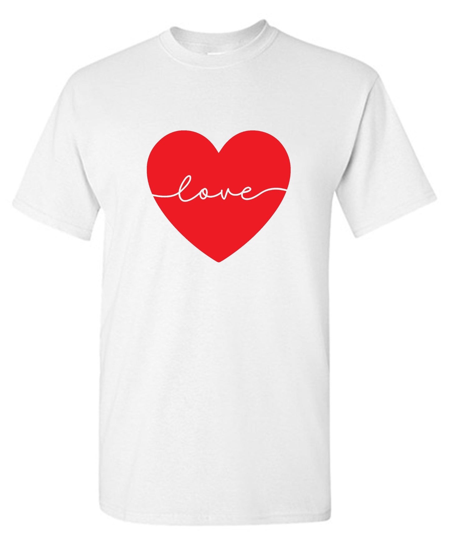 Funny T-Shirts design "Heart Love - Valentines Day T Shirt"
