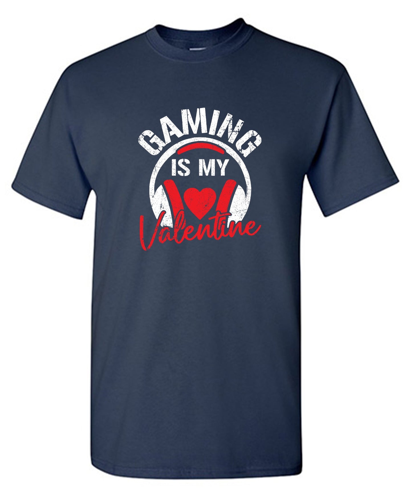 Funny T-Shirts design "Gaming is my Valentine - Valentines Shirt"