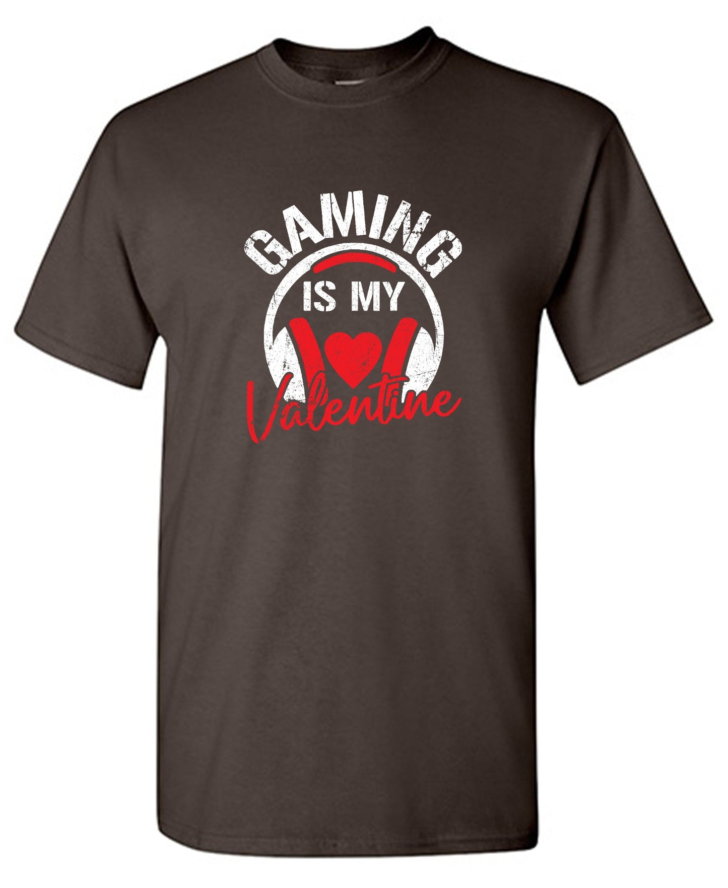 Funny T-Shirts design "Gaming is my Valentine - Valentines Shirt"