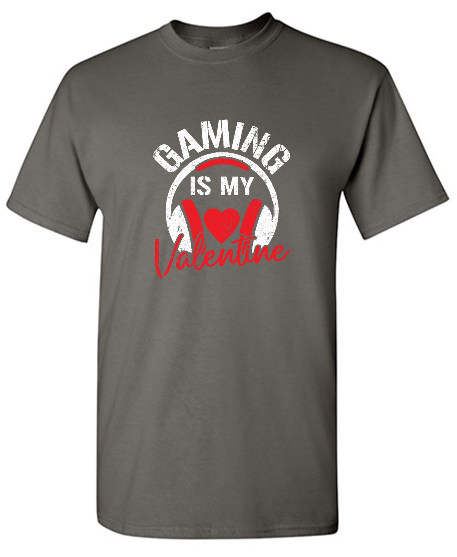 Funny T-Shirts design "Gaming is my Valentine - Valentines Shirt"