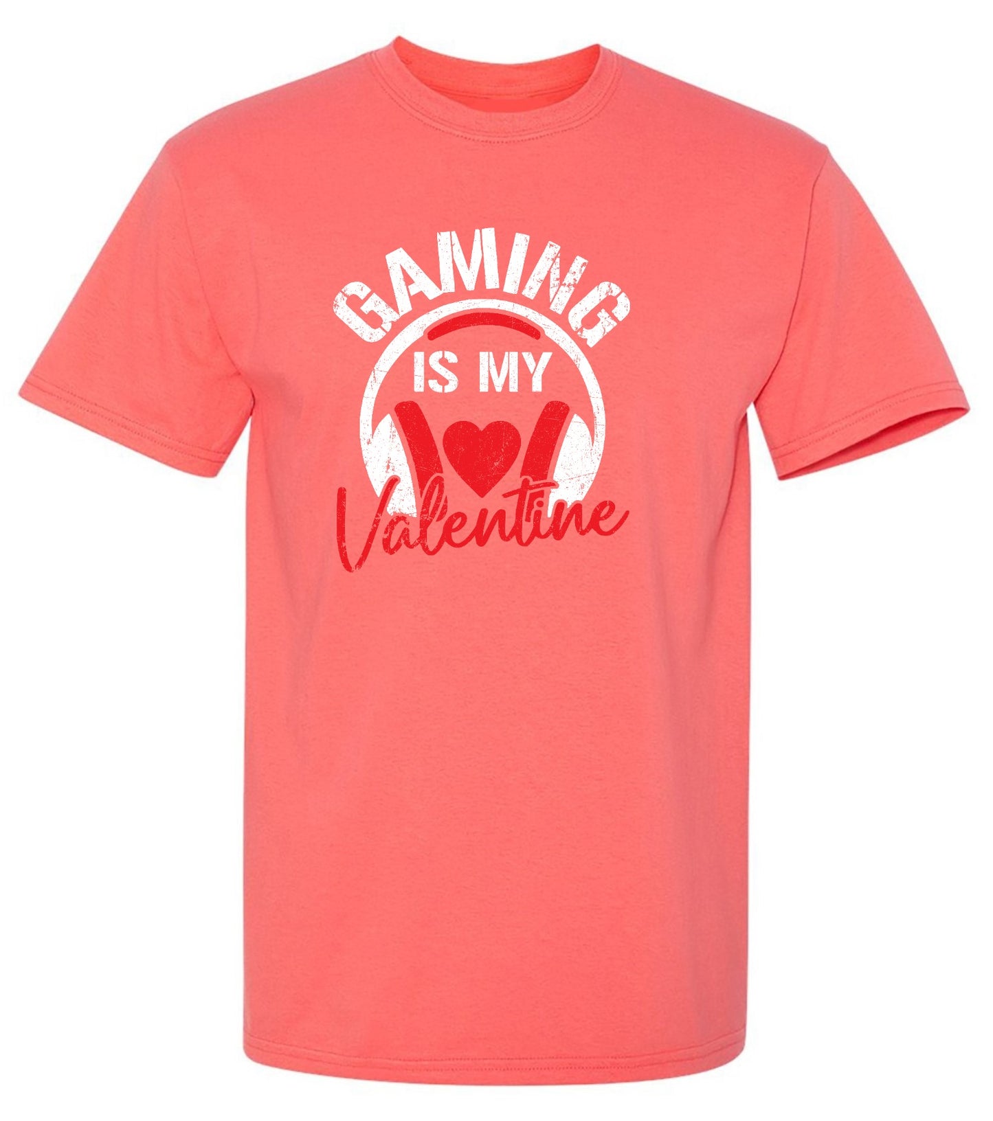 Funny T-Shirts design "Gaming is my Valentine - Valentines Shirt"