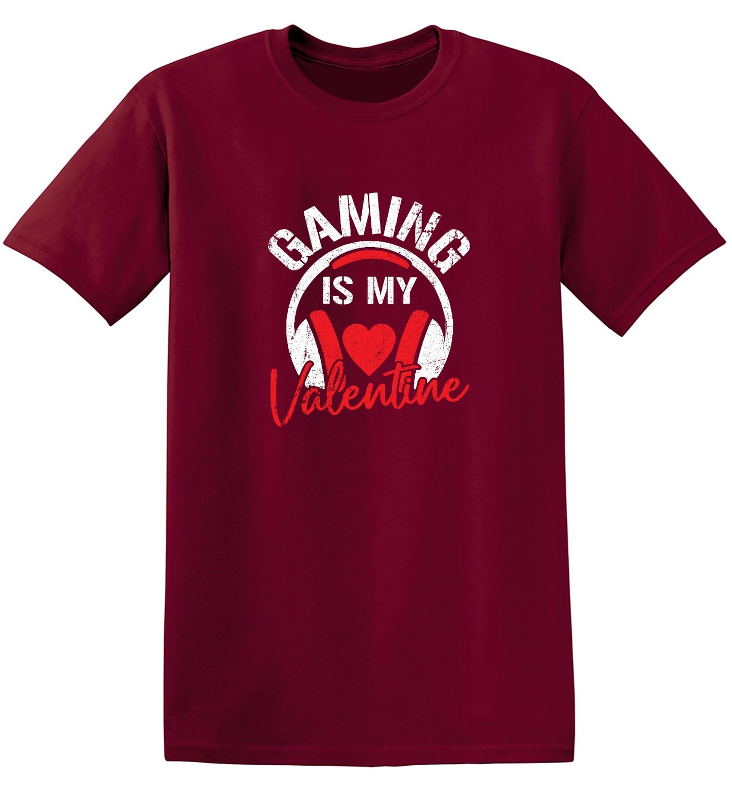 Funny T-Shirts design "Gaming is my Valentine - Valentines Shirt"