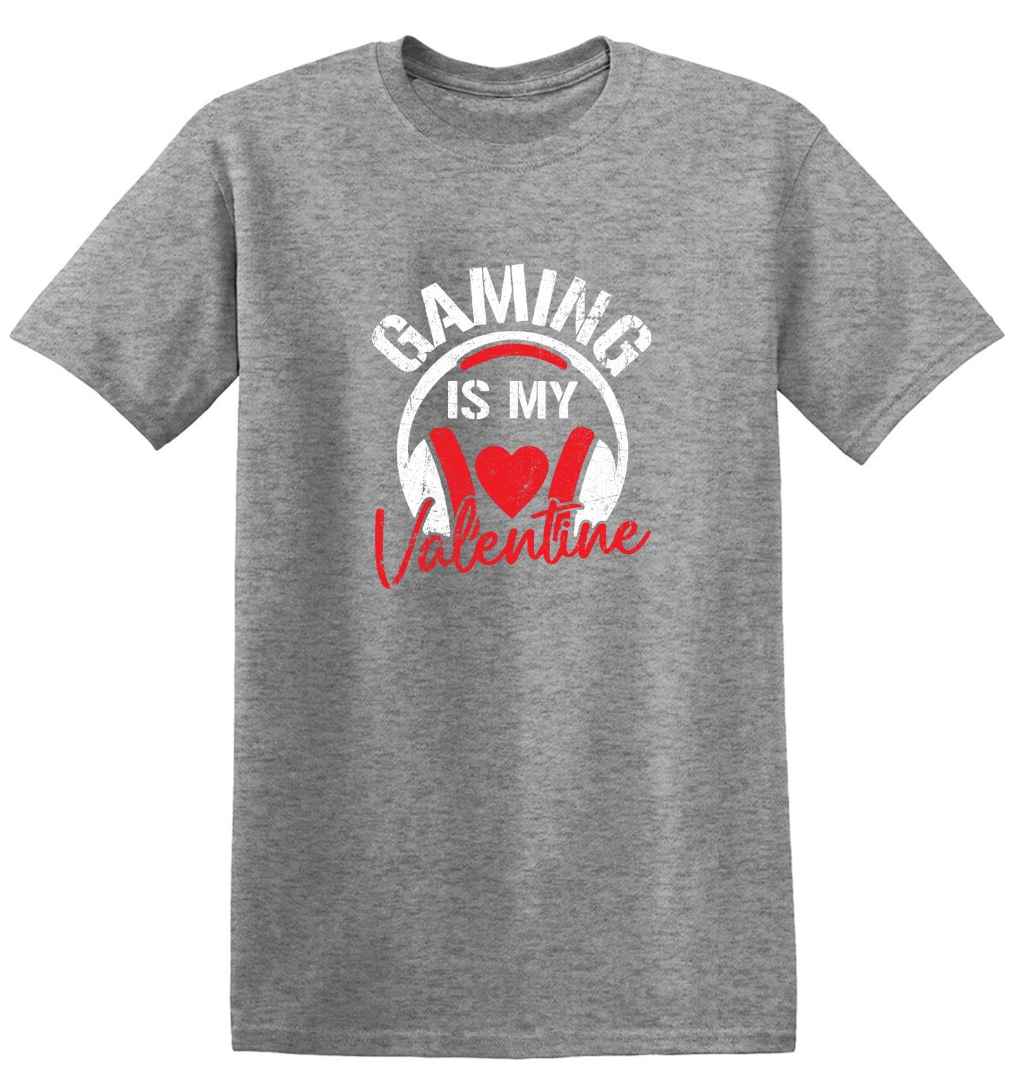 Funny T-Shirts design "Gaming is my Valentine - Valentines Shirt"