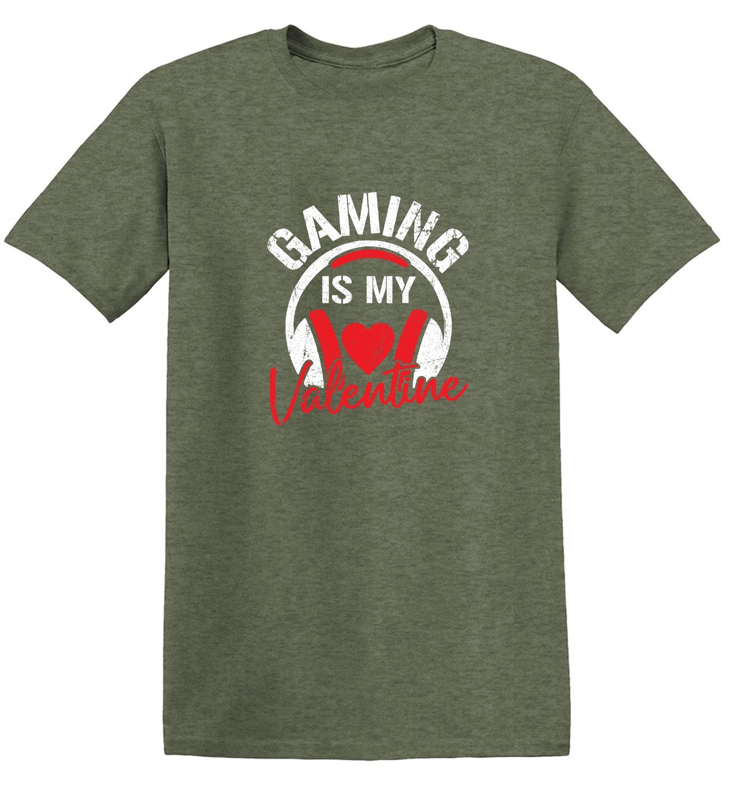 Funny T-Shirts design "Gaming is my Valentine - Valentines Shirt"