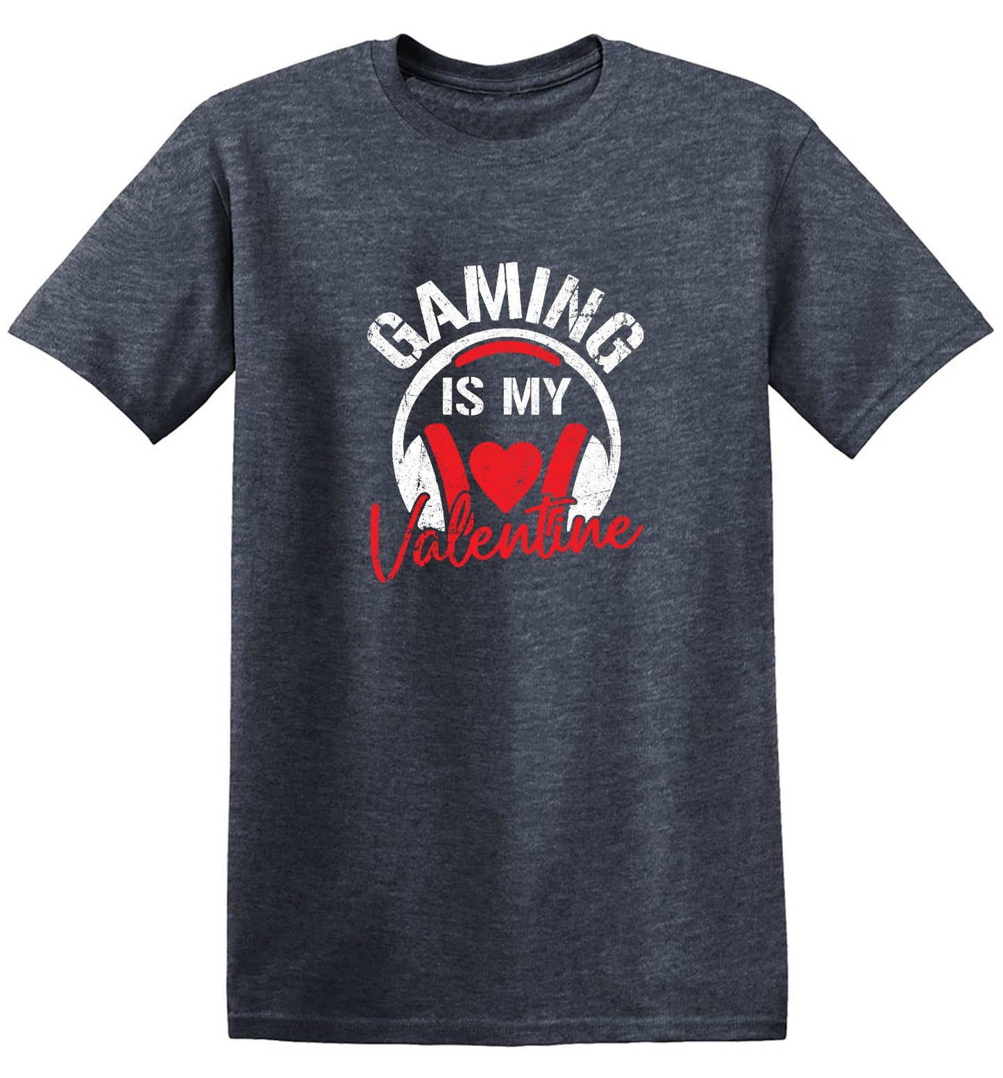 Funny T-Shirts design "Gaming is my Valentine - Valentines Shirt"