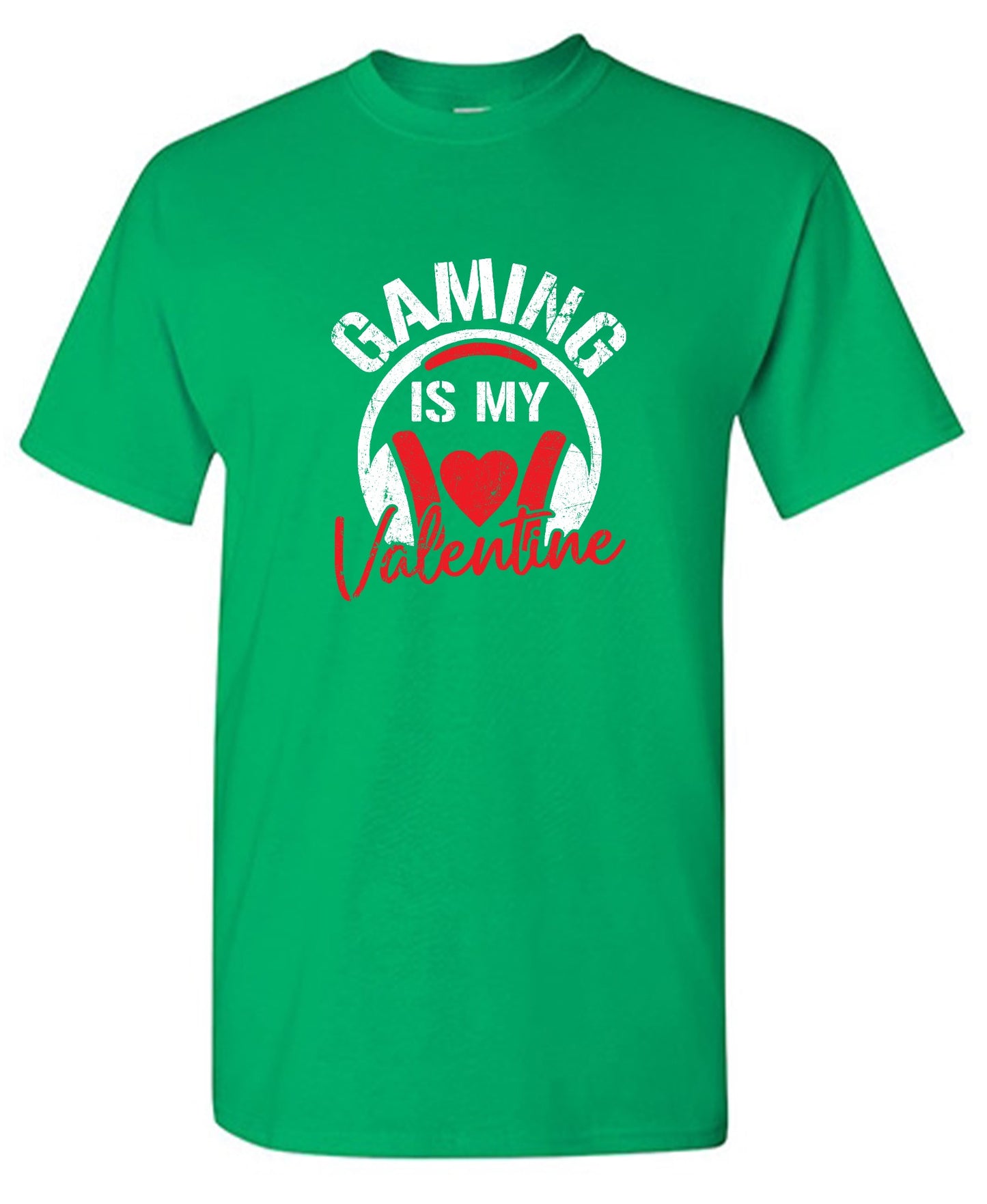 Funny T-Shirts design "Gaming is my Valentine - Valentines Shirt"