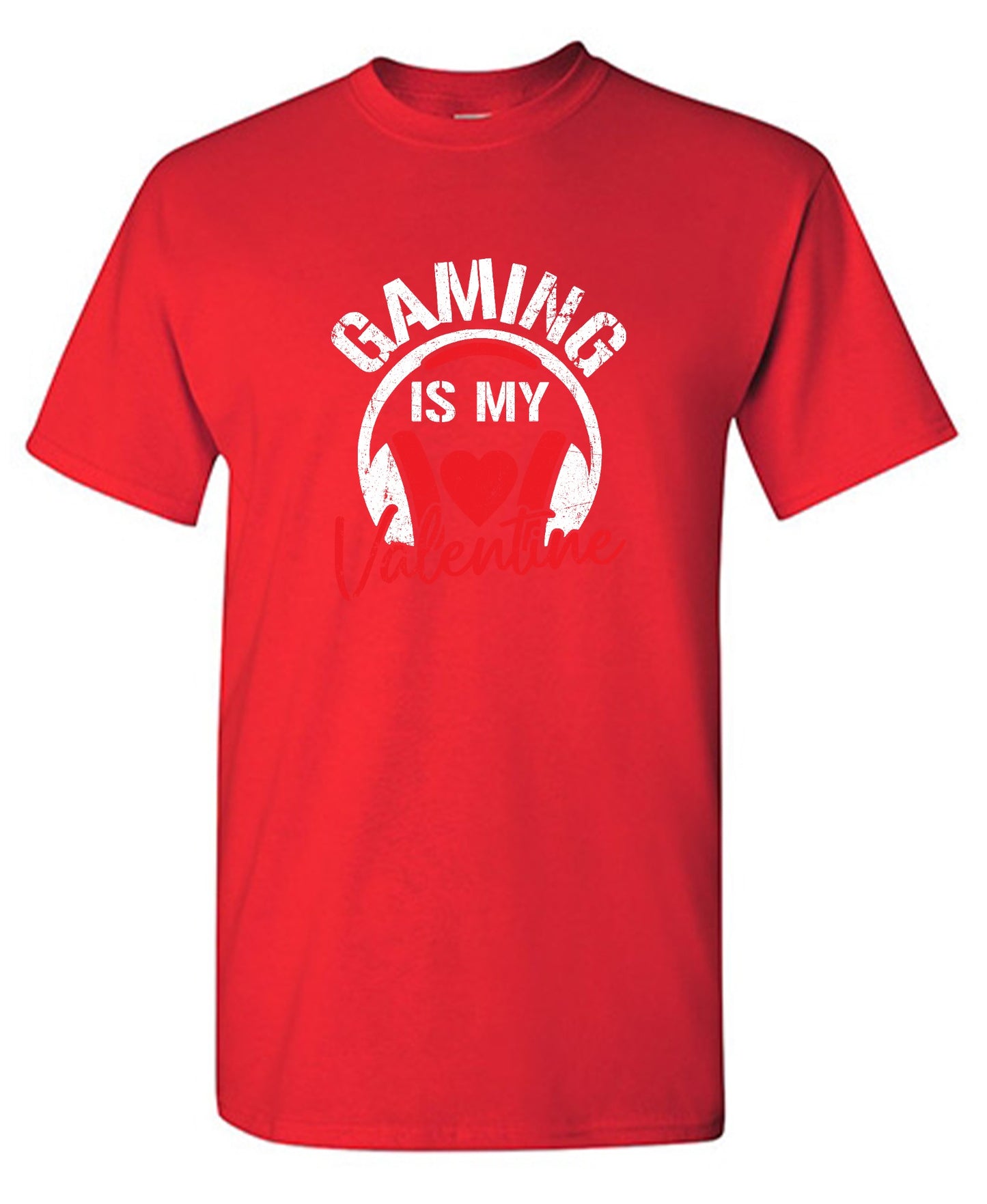 Funny T-Shirts design "Gaming is my Valentine - Valentines Shirt"