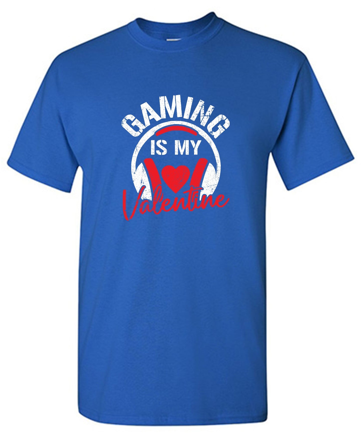 Funny T-Shirts design "Gaming is my Valentine - Valentines Shirt"