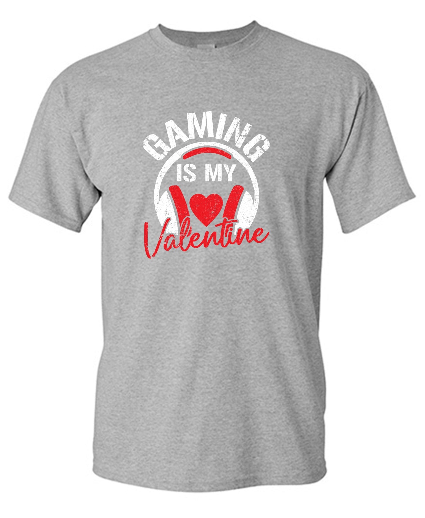 Funny T-Shirts design "Gaming is my Valentine - Valentines Shirt"
