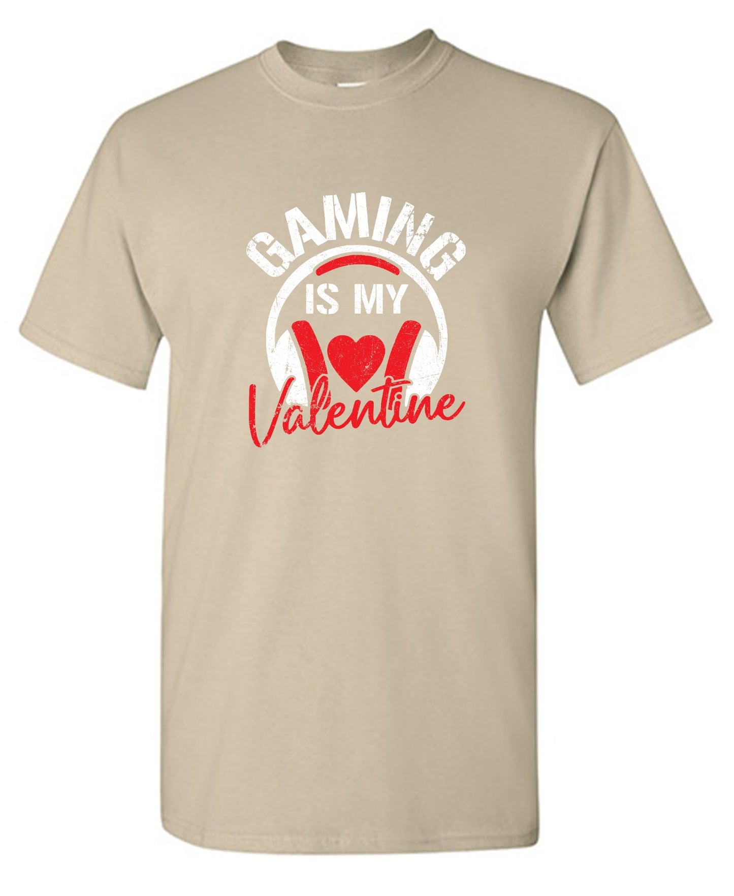 Funny T-Shirts design "Gaming is my Valentine - Valentines Shirt"