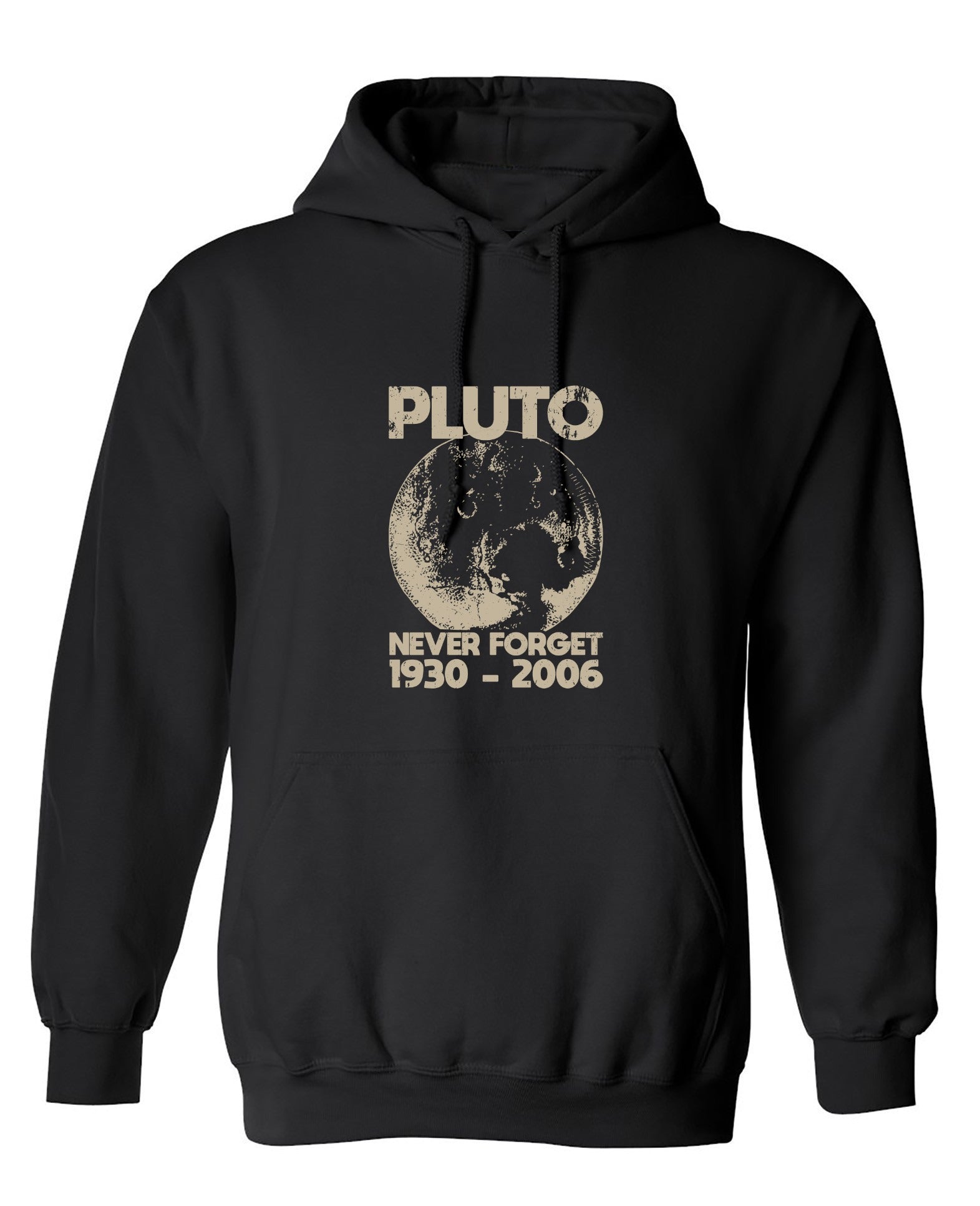 Funny T-Shirts design "Pluto Never Forget 1930 - 2006 T-Shirt"