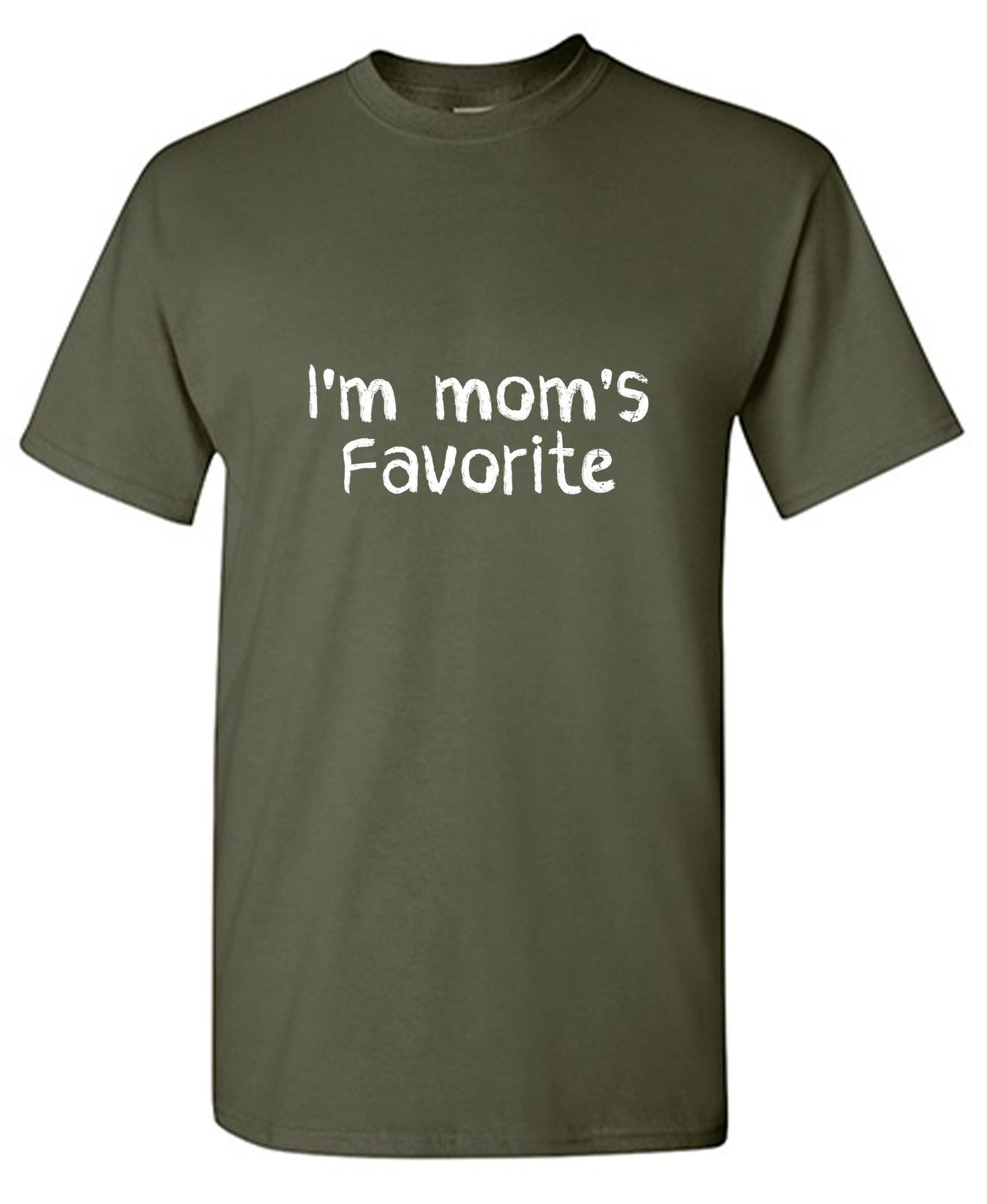 Funny T-Shirts design "I'm Mom's Favorite"