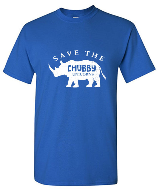 Funny T-Shirts design "Save the Chubby Unicorns Shirt"
