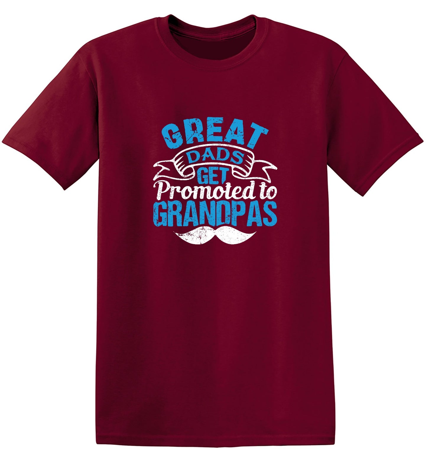 Funny T-Shirts design "Great Dads get Promoted to Grandpas Father T-Shirt"
