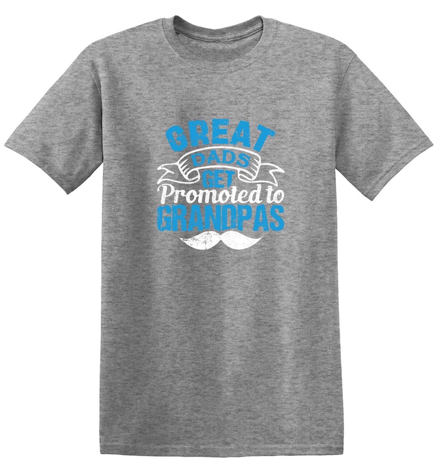 Funny T-Shirts design "Great Dads get Promoted to Grandpas Father T-Shirt"