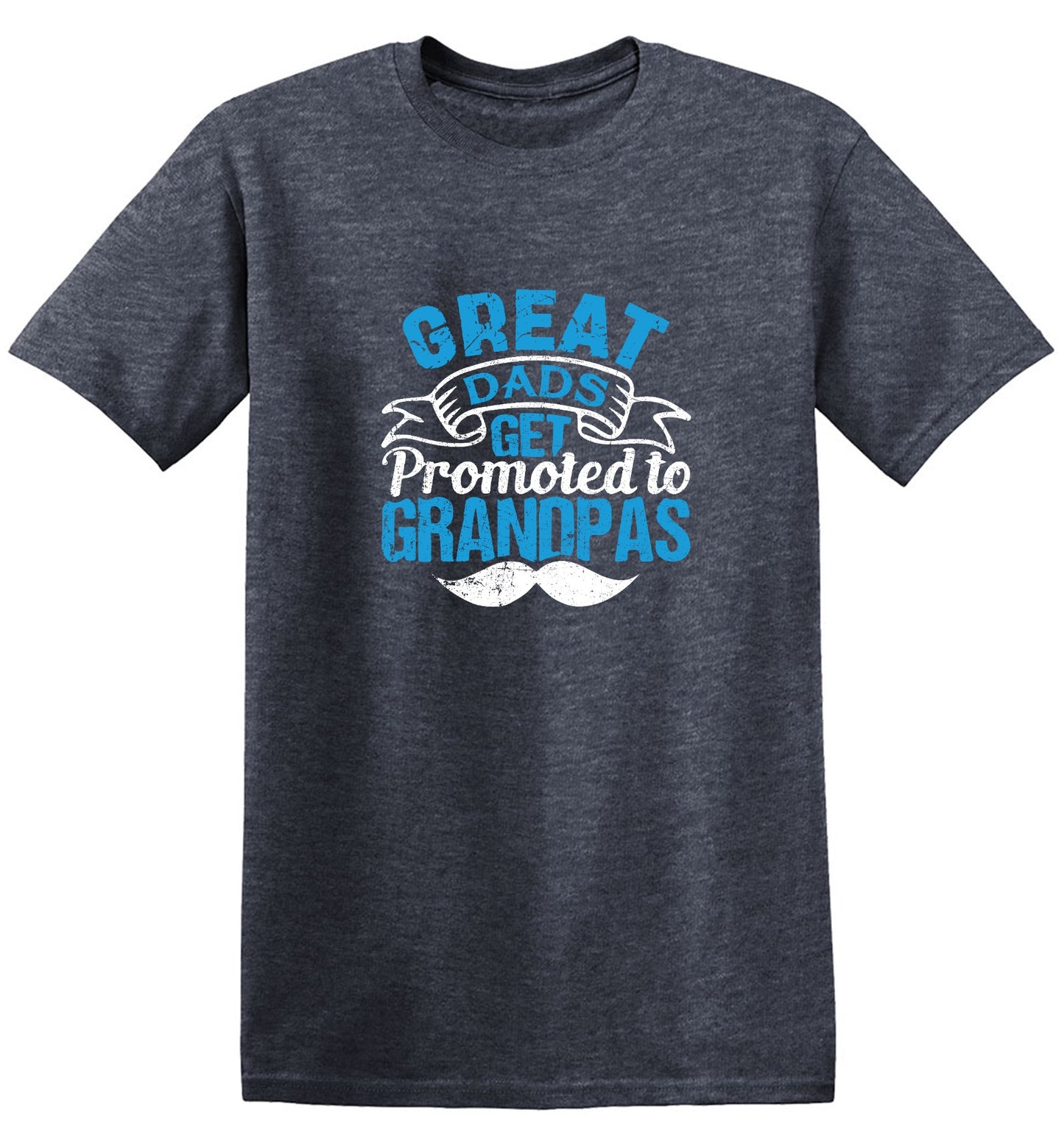 Funny T-Shirts design "Great Dads get Promoted to Grandpas Father T-Shirt"