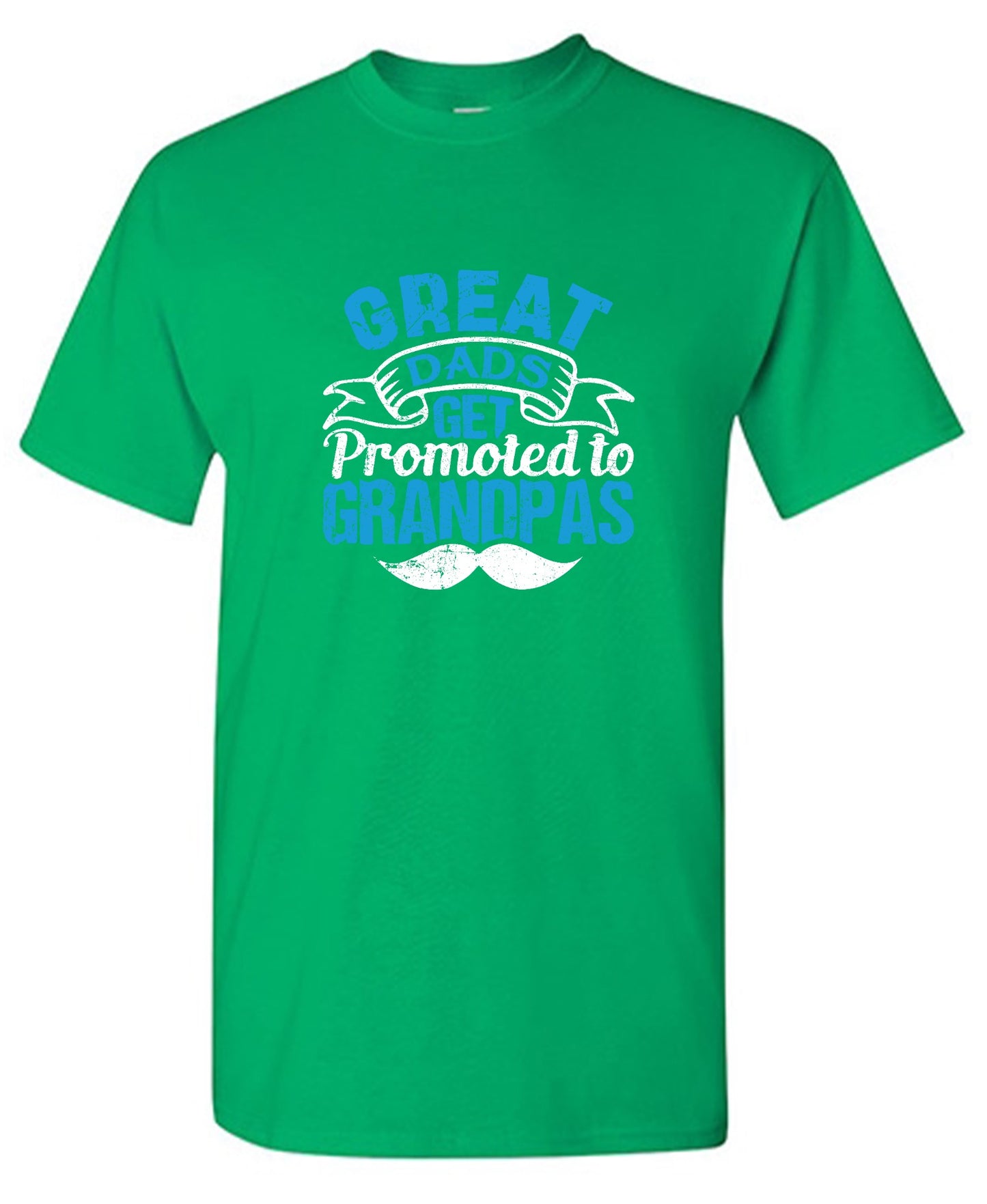 Funny T-Shirts design "Great Dads get Promoted to Grandpas Father T-Shirt"