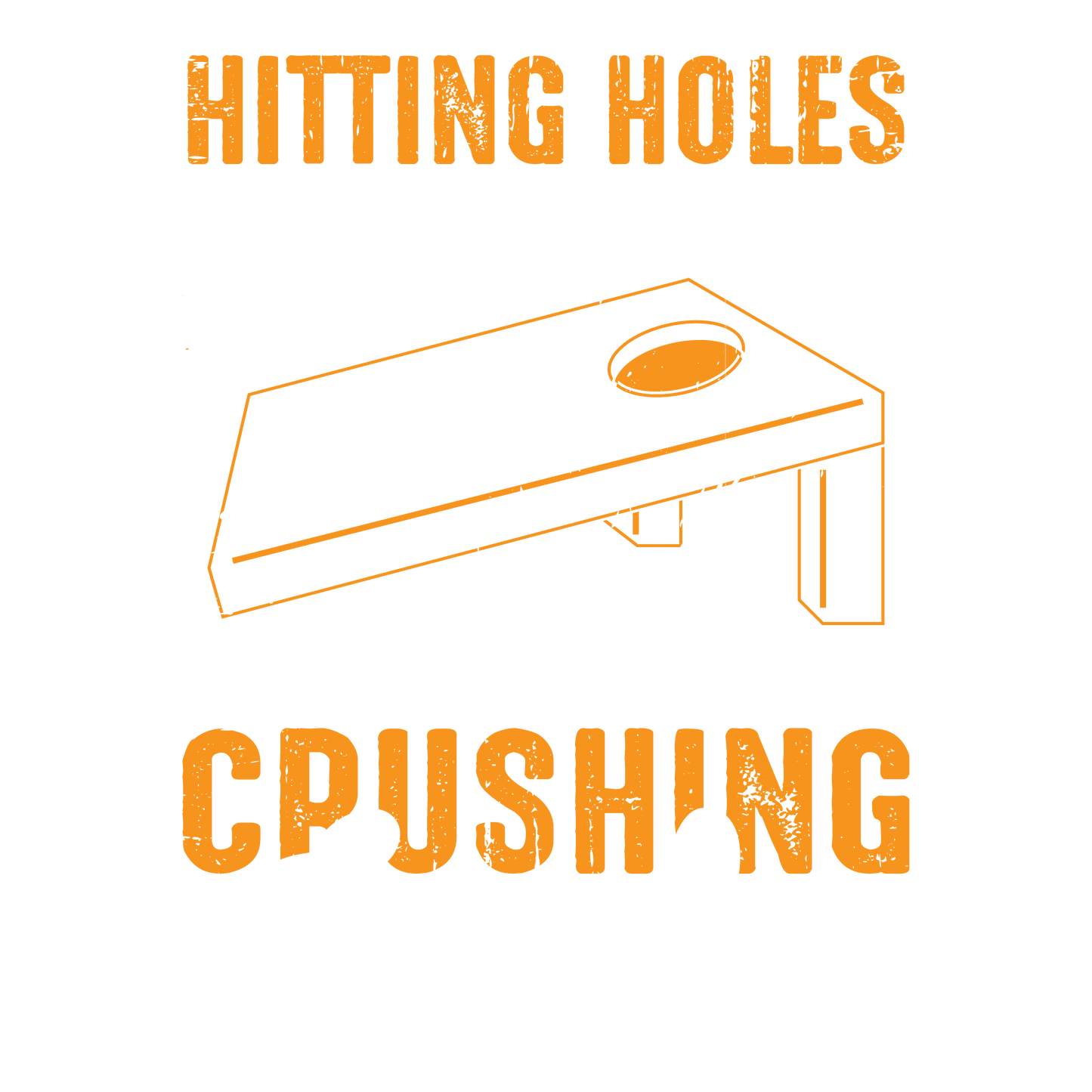 Hittin' Holes, Crushing Souls Funny Tee - Roadkill T-Shirts