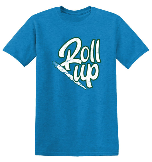 Funny T-Shirts design "Roll Up 420 Mens T Shirt"