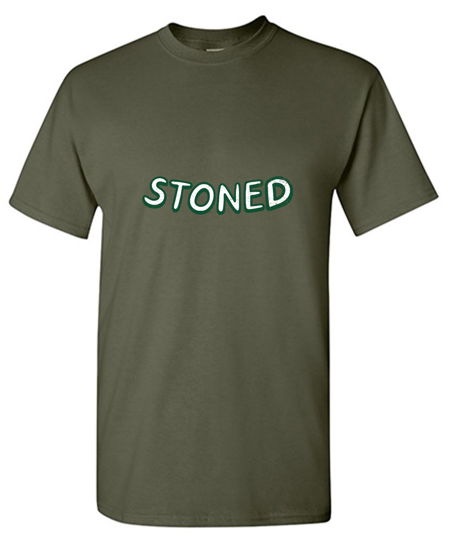 Funny T-Shirts design "Stoned 420 Mens Tees"