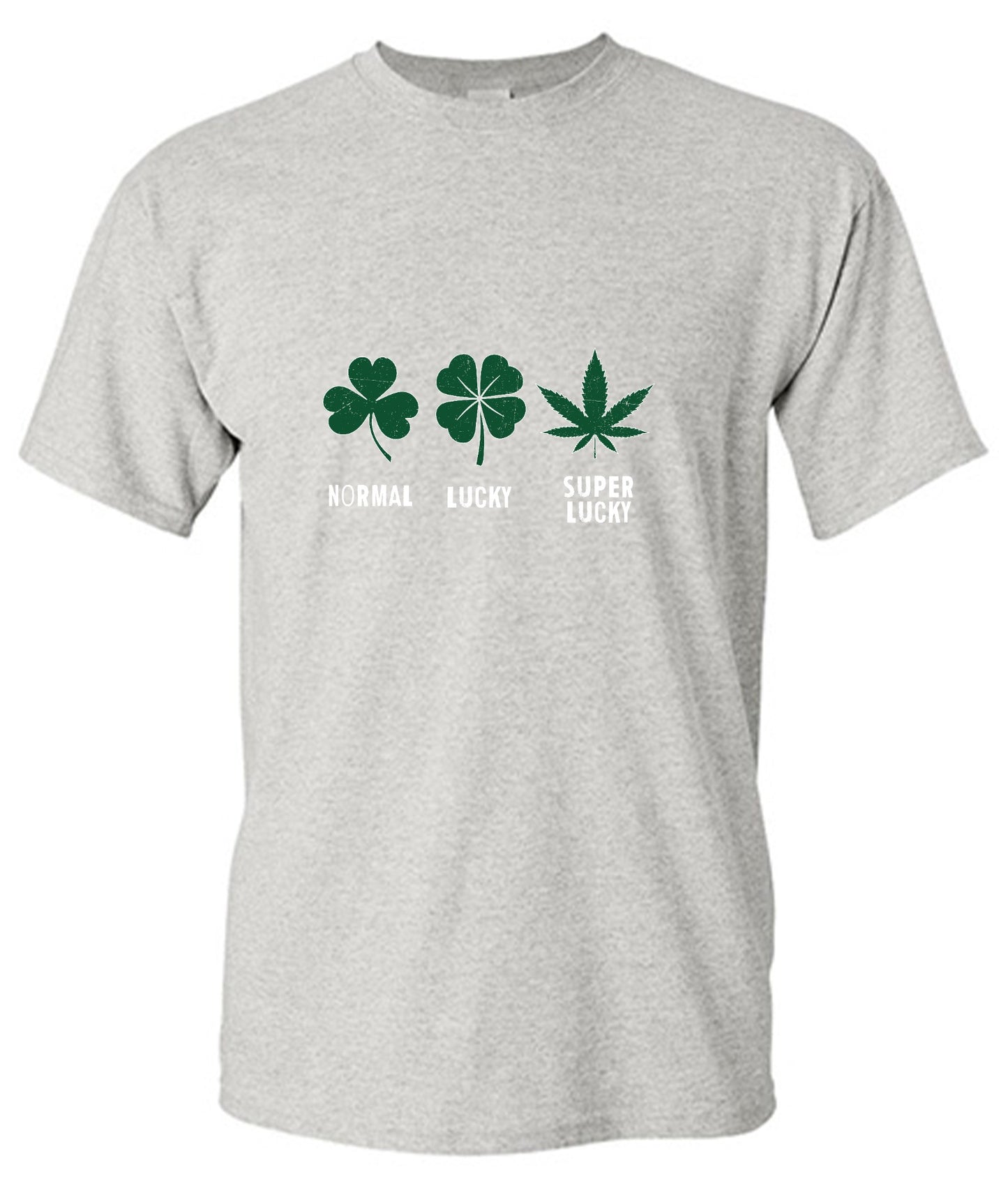 Funny T-Shirts design "Normal, Lucky, Super Lucky T-Shirt"