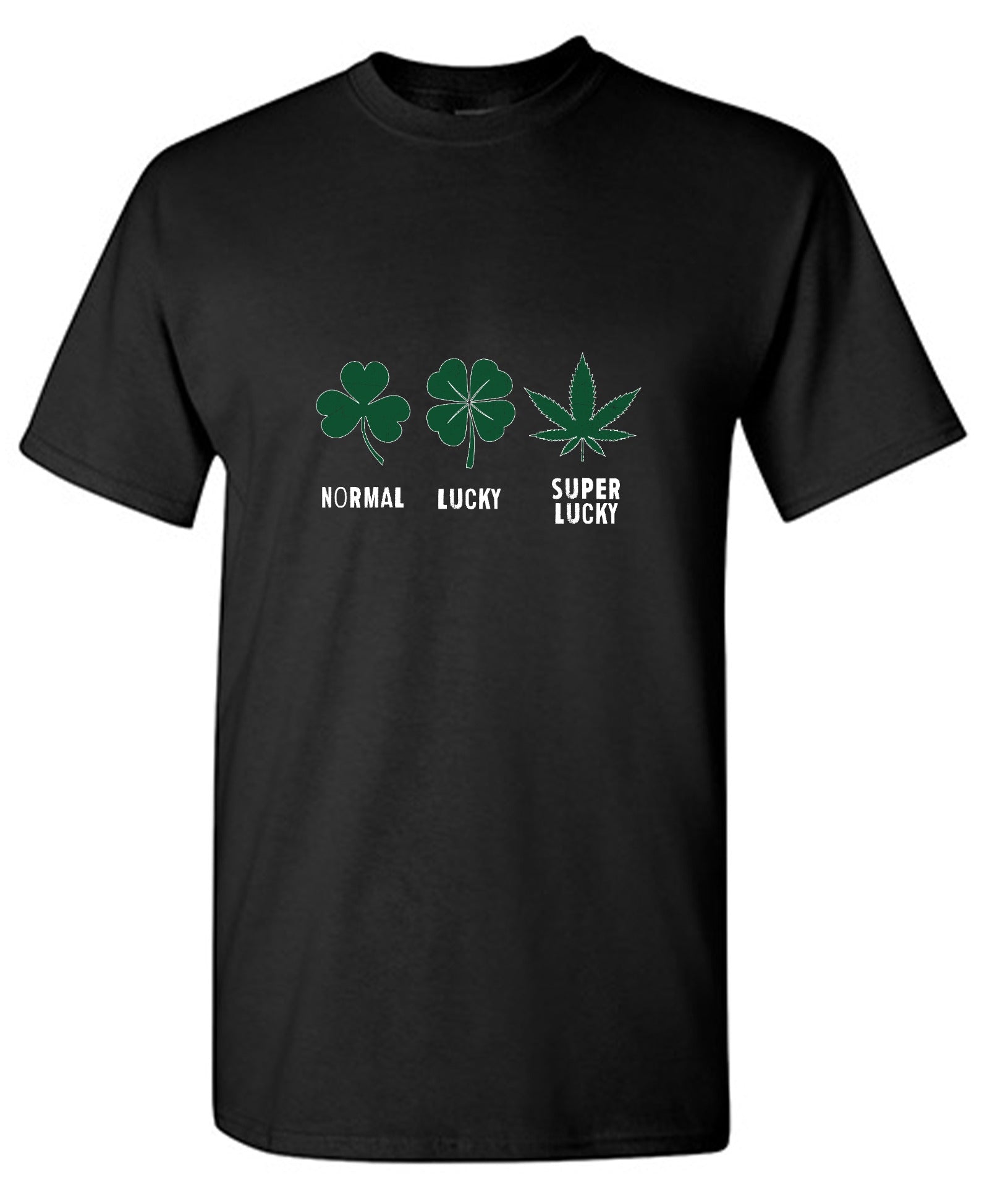 Funny T-Shirts design "Normal, Lucky, Super Lucky T-Shirt"