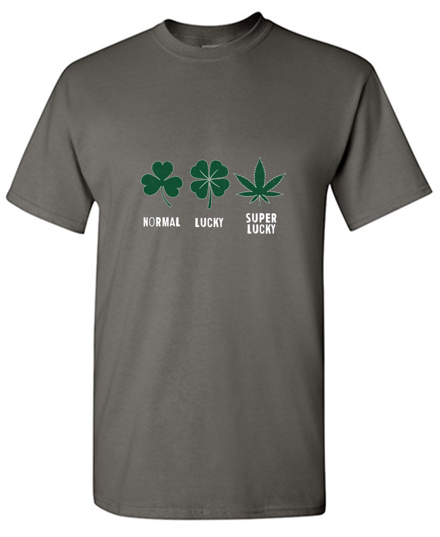 Funny T-Shirts design "Normal, Lucky, Super Lucky T-Shirt"